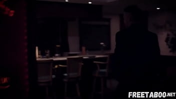 Preview 1 of Aliz Rimjob - Petite Waitress Seduces Her Married Boss! Jill Kassidy &amp_ Charles Dera - Full Movie On FreeTaboo.Net