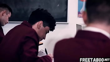 Preview 1 of Mizo Sex - MILF Teacher Dee Williams Get Destroyed By Four Unruly Students Into Rough Gangbang - Full Movie On FreeTaboo.Net