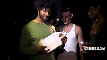 Preview 1 of Dock Fuck - Love For All And Cum For All (Gay Foursome)