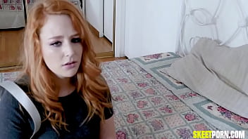 Preview 1 of Drama Bang Mom - Lucy Foxx Her Ginger Bush Moist Pink Pussy