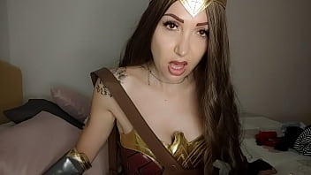 Preview 1 of Chana Saxx Sml - WONDERWOMAN also loves wearing diapers