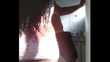 Preview 1 of Full Hd Brazzers Oil Sex - Derick fazendo comida e a Meggy delicia GP me paro pra goza na boca dela
