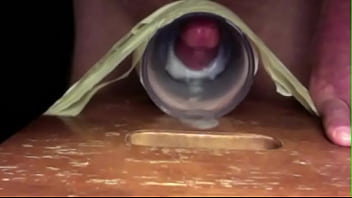 Preview 4 of Xxx Ticul - Fleshlight fuck and cum draining out Fleshlightman1000