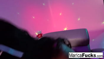 Preview 3 of Clara Morgan Cheval - Marica gets a gift box of sex toys to use!