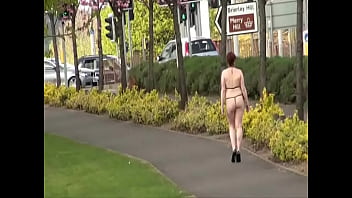 Preview 3 of Big Back Big Beeg - Flashing Redheads Insane Public Nudity by biggest uk shopping centre Merry Hill