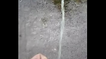 Preview 2 of Sani Loune - Peeing on the concrete