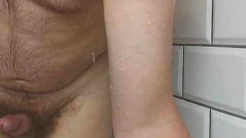 Preview 3 of Busty Dusty Catfigt - I fuck a selection of high heels while in the shower