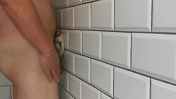 Preview 4 of Busty Dusty Catfigt - I fuck a selection of high heels while in the shower