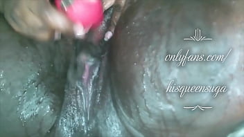 Preview 4 of 2 Hot Baby - His Queen Suga squirts a river