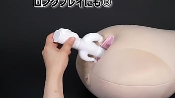 Preview 1 of Cute Sexy Big Hig Boobs Hardcore - 【アダルトグッズNLS】シン・白い巨根＜紹介動画＞