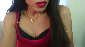 Preview 1 of Ganbanged Girl Wet Pussy - Sexy chica trans se masturba