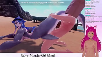 Preview 3 of Van Wyilde - VTuber LewdNeko Plays Monster Girl Island Part 2