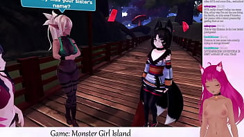 Preview 1 of Van Wyilde - VTuber LewdNeko Plays Monster Girl Island Part 2
