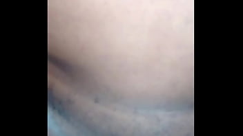 Preview 4 of Massage Jucy Ass - Long hair between her ass cheeks