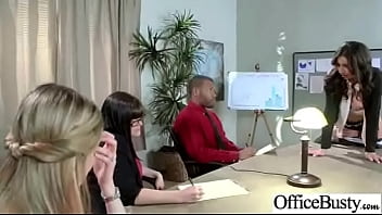 Preview 2 of Blond Milf Mom Get Creampie - Office Girl (stephani moretti) With Bigtits Get Hard Style Sex mov-29