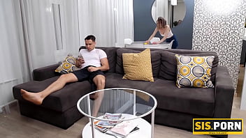 Preview 1 of Maryam Nawaz Xvideo - SIS.PORN. Admirable twosome of tired porn model and cunning stepbrother