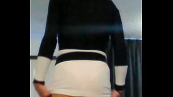 Preview 1 of Baby Child - Mature Tranny Short Skirt