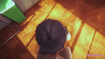 Preview 1 of Juhi Chawla Fuking - Naruto Hentai 3D - POV Himawari Blowjob and Fucked - Anime Manga Porn