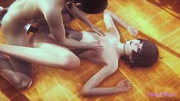 Preview 4 of Juhi Chawla Fuking - Naruto Hentai 3D - POV Himawari Blowjob and Fucked - Anime Manga Porn