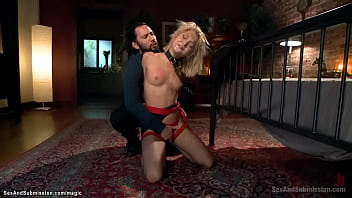 Preview 1 of Powerful Tubes - Blond humiliated and ass fucked