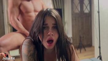 Preview 3 of 8xxxteen Tube - Modest Freckled Baby Squirted Creampie From Her Ass