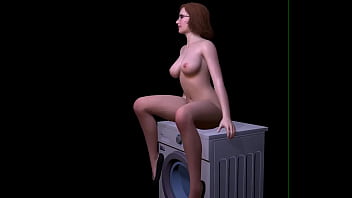 Preview 3 of Derporn - A Milf on Laundry Day