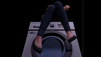 Preview 1 of Derporn - A Milf on Laundry Day