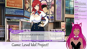 Preview 2 of Boy Boy Six - VTuber LewdNeko Plays Lewd Idol Project Vol. 1 Part 3