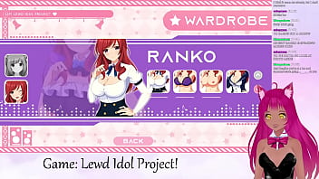 Preview 4 of Boy Boy Six - VTuber LewdNeko Plays Lewd Idol Project Vol. 1 Part 3