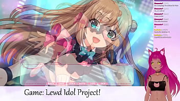 Preview 1 of Russian Anal Virgin Babes - VTuber LewdNeko Plays Lewd Idol Project Vol. 1 Part 1