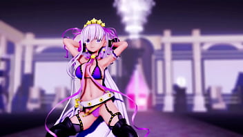Preview 1 of Vulvas Mojadas - [MMD] Bon Bon Chocolat - BBBonMMD (1080p60fps) (by ZeroEffortMMD)
