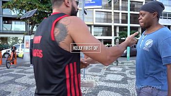 Preview 1 of Invest Blowjob - First DP of the brazilian supercute teen Kelly Oliveira Balls deep,  BBC,  dirty talk,  prolapse,  Squirt,  DP OB007