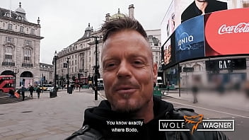 Preview 1 of Sane Xnxx Video Porm - Horny Dominant British Boss Mature Milf REBECCA JANE SMYTH graves MUSCULAR dick! WolfWagner.com