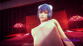 Preview 2 of Galaga Bdsm - Evangelion Hentai 3D - Rei Ayanami Enjoy with Shinji Ikari Hard sex - Japanese manga anime porn cartoon