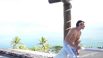 Preview 2 of Xxxii Yoga Bf Video - Rafael Moura &amp_ Guilherme Machado - Bareback(Ilha dos Belos)