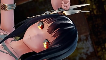 Preview 4 of Young Girls And Smol Children - 【MMD】Lamb Kawaii Strike (by vectorcell)