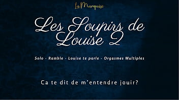 Preview 3 of New Lifter - Soupirs de Louise 2 - Solo female audio dirty talk multiple orgasms