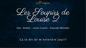 Preview 1 of New Lifter - Soupirs de Louise 2 - Solo female audio dirty talk multiple orgasms