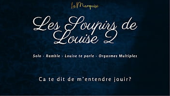 Preview 4 of New Lifter - Soupirs de Louise 2 - Solo female audio dirty talk multiple orgasms