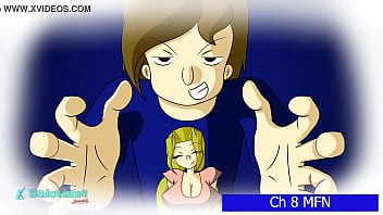 Preview 4 of Cam Babe With A Great Body - First minute | My favorite nanny | Chapter 8 | Caricanima Studio