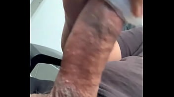 Preview 3 of Mom And Sister Stuck - Using my spit to lube my dick with an egg