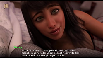 Preview 1 of Collage Love Story - WVM 167,  Hot Brunette Milf Was Making Sure Everyone Was Safe.