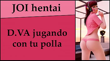 Preview 1 of Sddqclenv - D.VA quiere jugar con tu polla. JOI en espa&ntilde_ol.