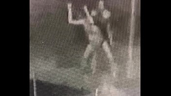 Preview 3 of Amateur Timid - Me get fucked and taped on Security camera