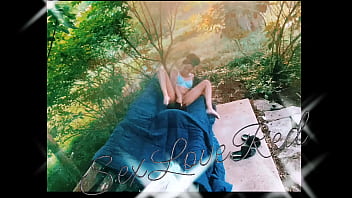 Preview 1 of Xxx Boobs Milk Kissing In Asia - Park bench