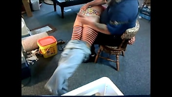 Preview 4 of You Tube Sax Video Bay Bf Pom - Underwear Inspection Ends Badly for Chronic Masturbator PART1