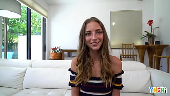 Preview 1 of Sexy Video Red Rose - YNGR - Macy Meadows Squirts Before Getting Fucked Hard