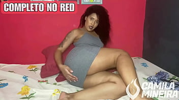 Preview 1 of Sunny Leone Xxx Bf 2019 - Que Morena Safada Ficou S&oacute_ De Saia e SEM CALCINHA e ainda pede pra Gozar na boca