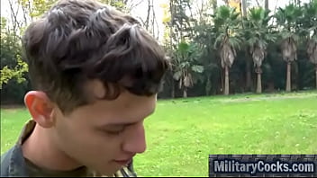 Preview 1 of Dezi Delhi - Secret Latino Military Bareback outdoors MilitaryCocks