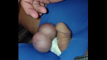 Preview 2 of Asian Woman Sexy - Playing with my cock in slow motion